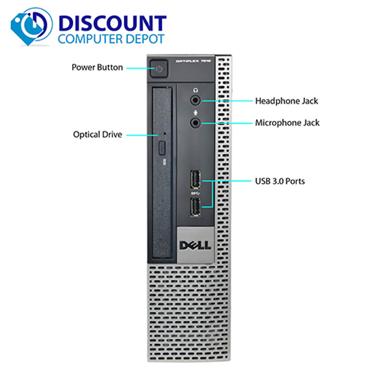 Dell Optiplex 7010 Small Thin Core i5 Desktop Computer PC 2.9GHz